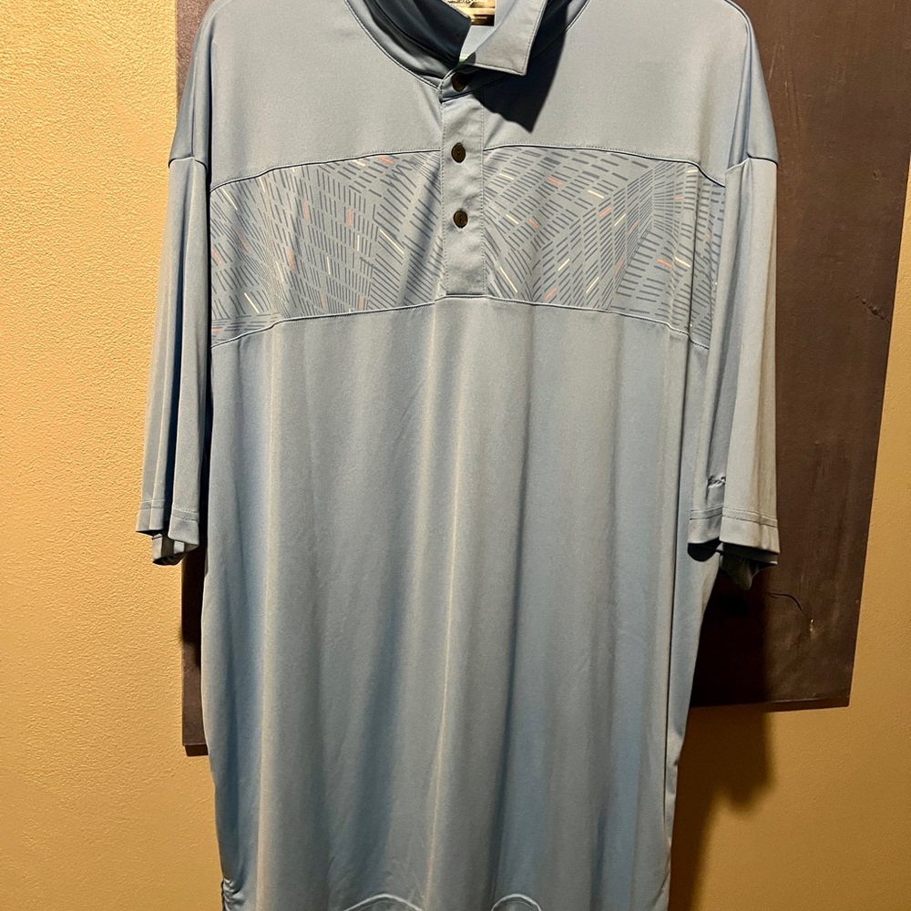Men's Light Blue Polo Shirt